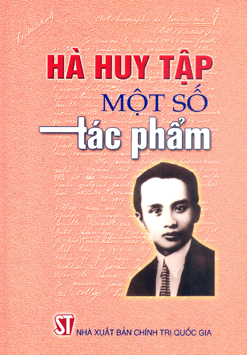 HÀ HUY TẬP MỘT SỐ TÁC PHẨM