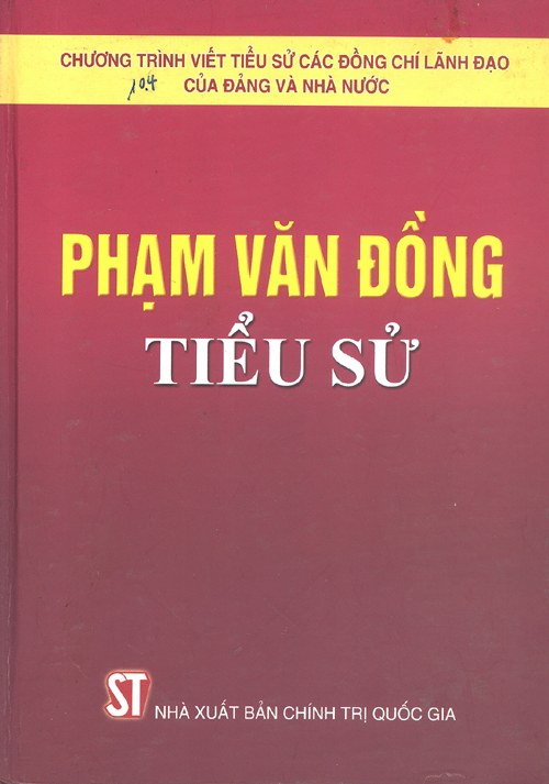 PHẠM VĂN ĐỒNG TIỂU SỬ