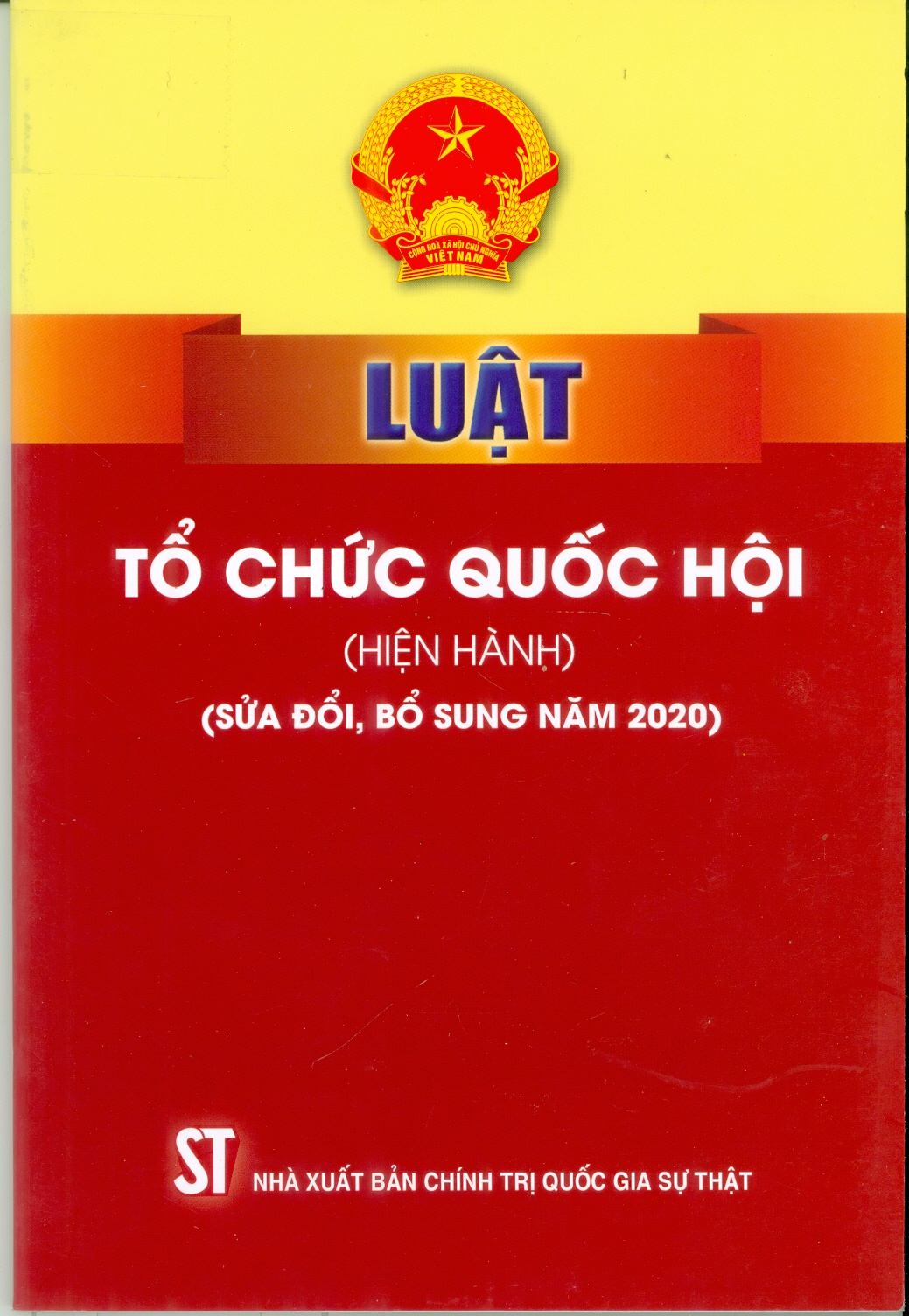 LUẬT TỔ CHỨC QUỐC HỘI