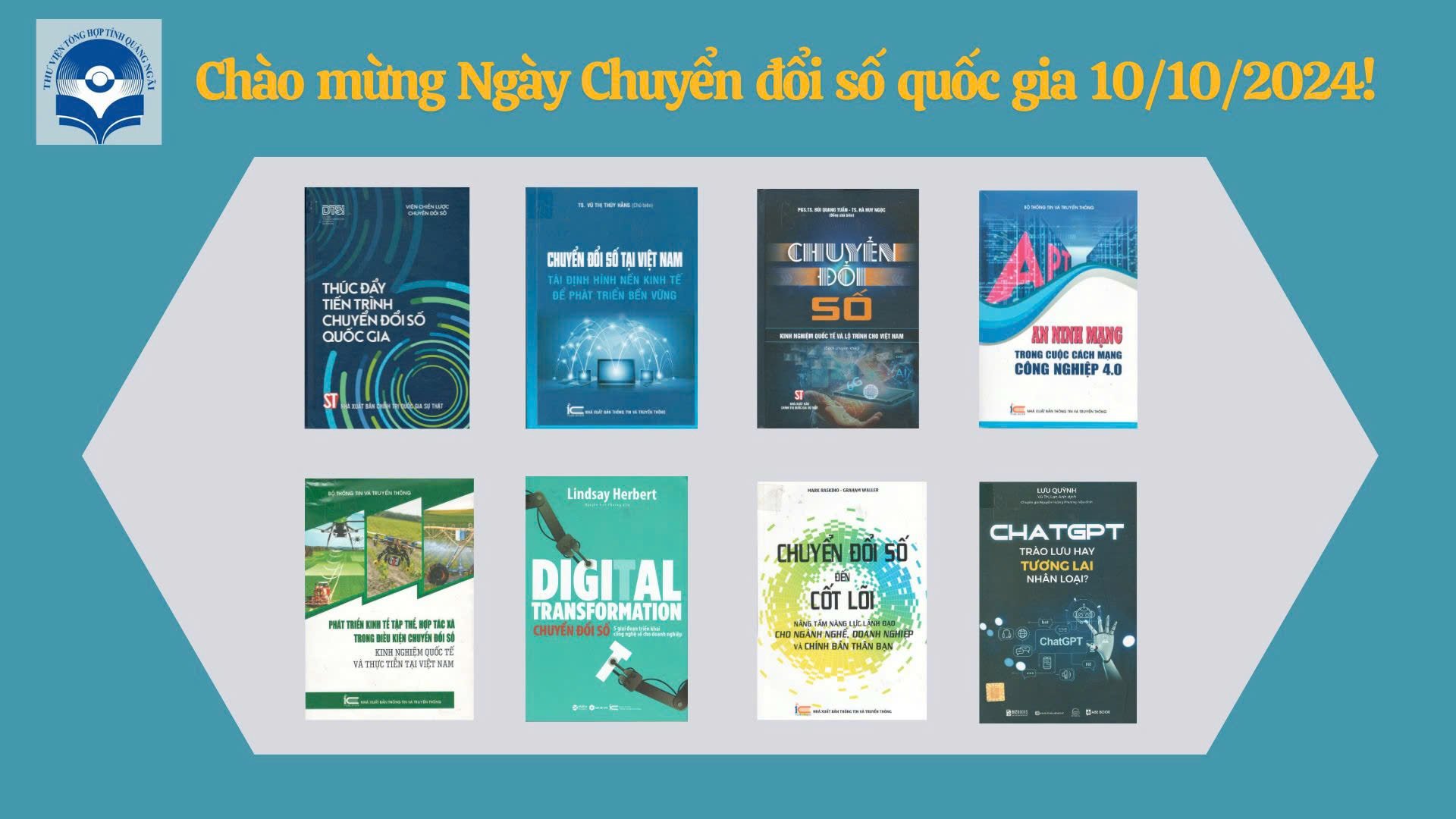 GIỚI THIỆU SÁCH VỀ CHUYỂN ĐỔI SỐ